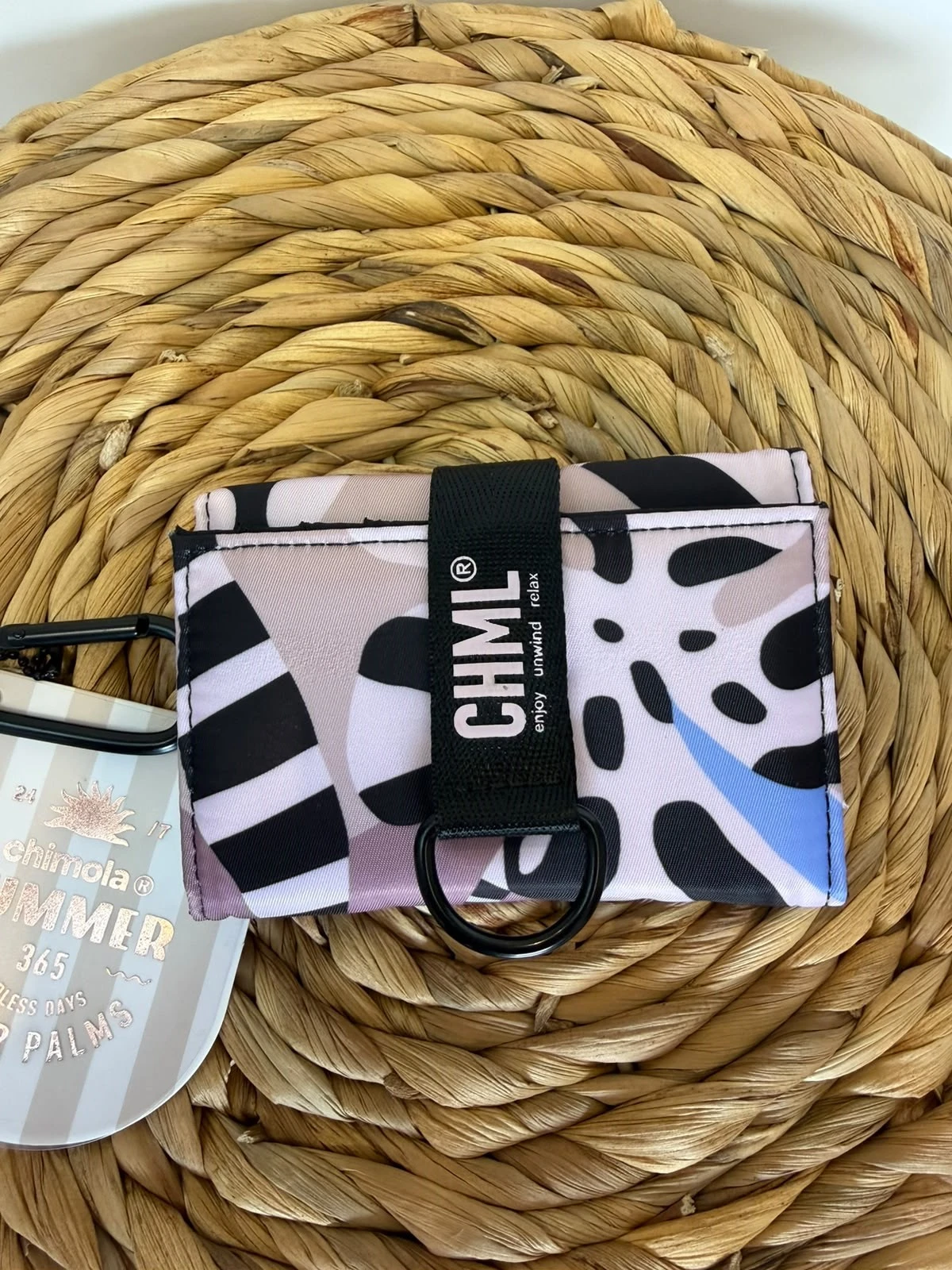 Billetera Chimola estampada