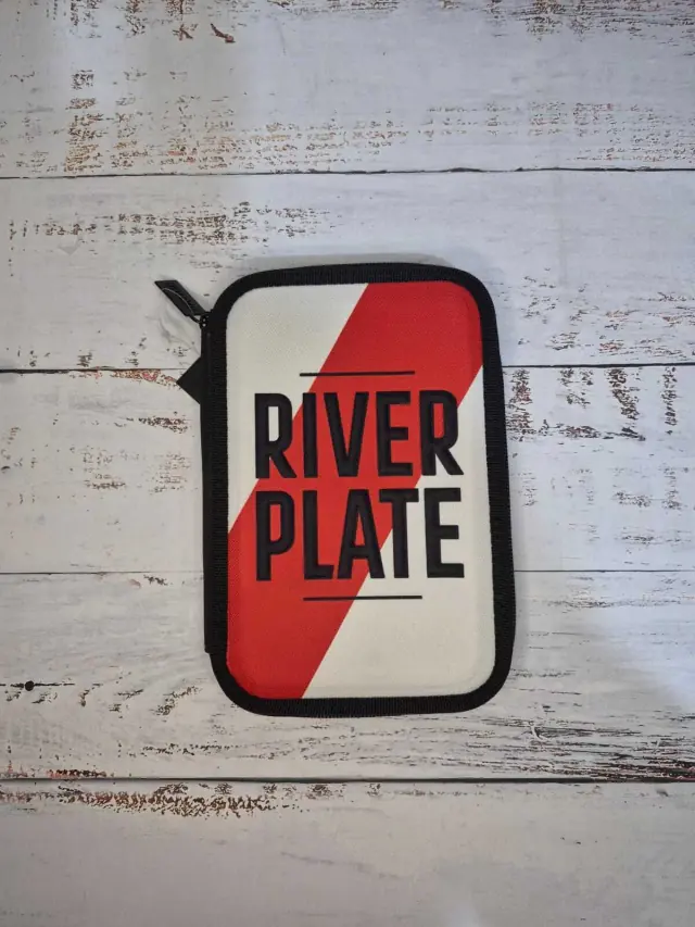 Cartuchera de un piso premium River Plate