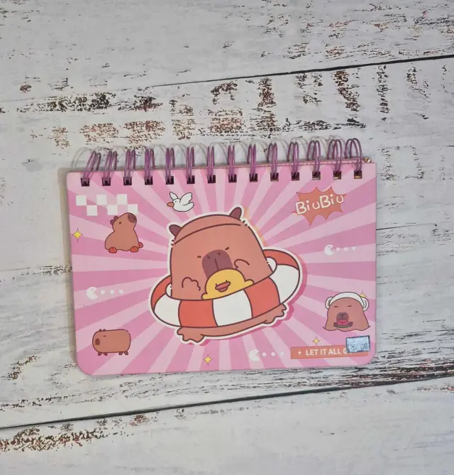 Cuaderno tapa dura de Capibara