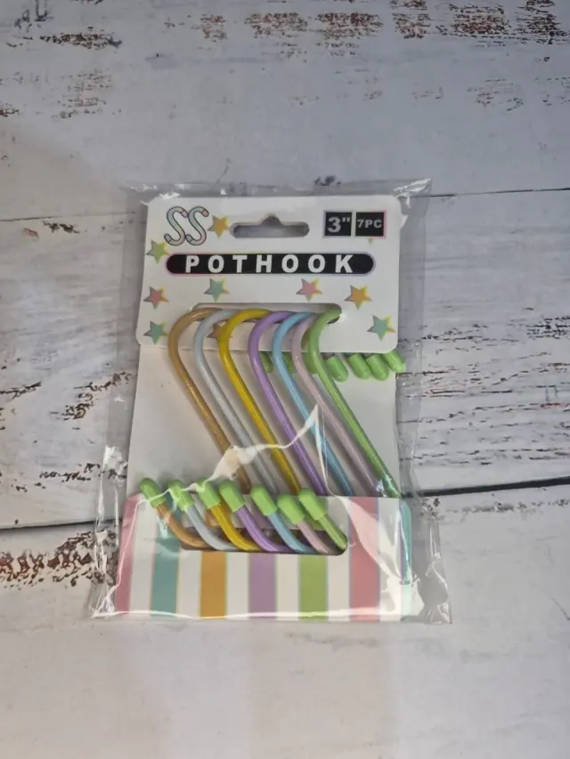 Ganchos en S de Colores x7