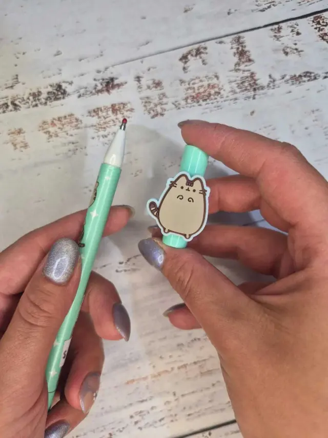 Lapicera borrable de Gatito