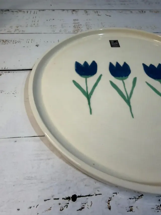 Plato de cerámica
