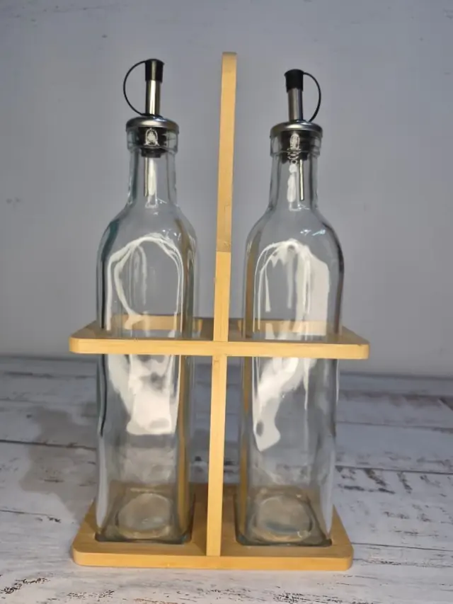 Set de aceitera y vinagrera